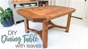 diy dining table with leaves houseful
