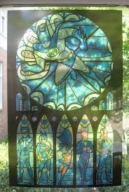 transpa stained glass prints hang