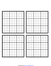 Sudoku Blank Pdfsimpli