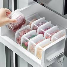 refrigerator freezer meat container