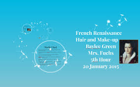 french renaissance hair and make up by