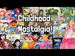 editing childhood nostalgic cartoons