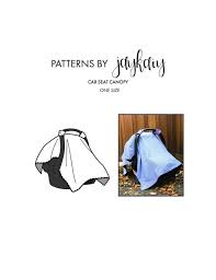 Infant Car Seat Sewing Pattern With