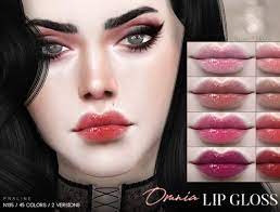lip gloss s the sims 4 catalog