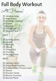 Full Workouts That You Can Do At