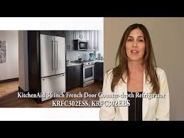 kitchenaid 36 inch french door counter