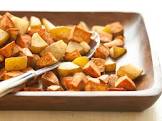 baked spiced sweet potatoes and pears  creole