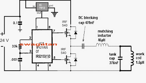 solar induction heater circuit