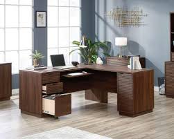 Choose from contactless same day delivery, drive up and more. Teknik Office Elstree L Shaped Desk Spiced Mahogany With Return And 3 Drawers