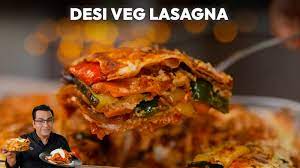 veg lasagna recipe indian style