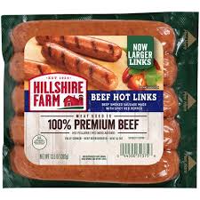 hillshire farm hot beef smoked sausage