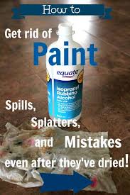 How To Get Rid Of Paint Spills