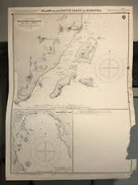 Details About Sunda Strait Indonesia Navigational Chart Hydrographic Map 3611 Zutphen 1955