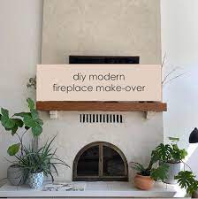 Diy Budget Friendly Modern Fireplace