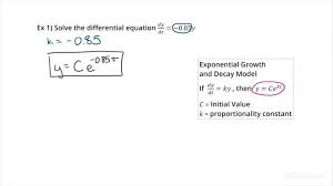 Involving Exponential Decay