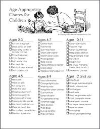 Age Appropriate Chores For Children Flanders Family Homelife