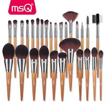 msq 28pcs makeup brushes set pro powder