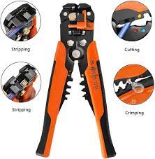 Rubik Wire Stripper & Cutter, 5 in 1 Self-Adjusting Automatic Strippong  Cutting Crimper Pliers Tool - Orange: Buy Online at Best Price in UAE -  Amazon.ae