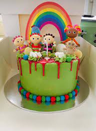 In The Night Garden Drip Cake gambar png