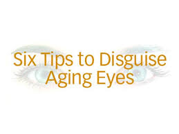 six tips to disguise aging eyes