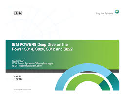 Ibm Ibm Power8 Deep Dive On The Power S814 S824 S812 And