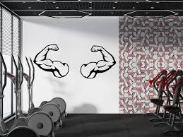 Muscles Gym Decal Gym Quotes Gym Wall