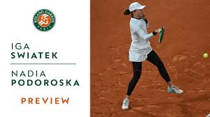 See more of iga swiatek on facebook. Iga Swiatek Vs Nadia Podoroska Preview Semi Final I Roland Garros 2020 Youtube