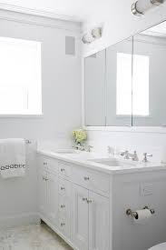 White Shaker Double Bathroom Vanity