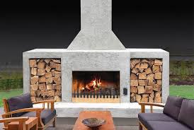 Outdoor Fireplaces And Kitchen At Bonfires