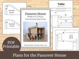 Dyi Passover House Plans Pdf Printable