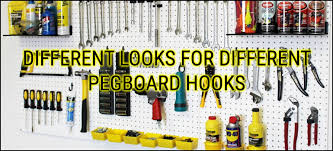 Diffe Looks For Pegboard Hooks