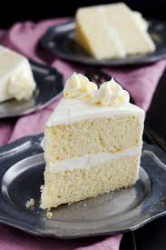 homemade vanilla cake recipe baked by