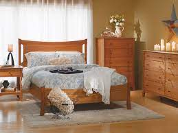 For each piece of our cherry wood furniture, boards are carefully selected for excellence in grain match, color and width. Armstrong Natural Cherry Panel Bed Bernie Phyl S Furniture By New England Woodcrafters
