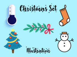 Christmas Vector Bundle Set For Kids 22 Graphic By Vijackstudio Creative Fabrica