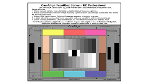 Dsc Labs Camalign Frontbox Professional Chart Optical