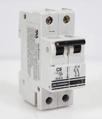 Altech ABL Sursum 2C6.0 C6 2-Pole Circuit Breaker 415V 6A 2C6UL | SocoTek  LLC