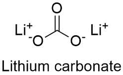 lithium carbonate formula