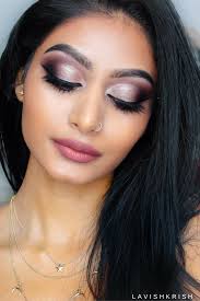 rose gold smokey makeup tutorial