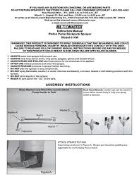 Assembly Instructions Rl Flo Master