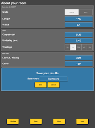 carpet calculator estimator app