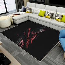 call of duty ghost rug gaming room