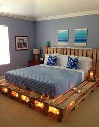 Pallet Double Bed With Extra Sides
