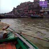 A Very Famous Ghat Of Varanasi On Holy Ganga Video Review By Rizwanuddin Rafiq