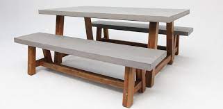 Outdoor Table Bench Sets For