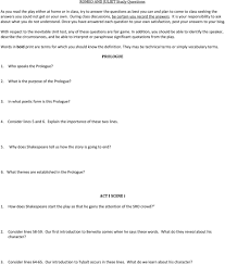 romeo and juliet study questions pdf 