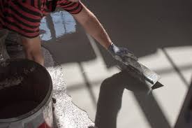 can self leveling concrete be used as a