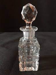Crystal Cut Glass Vintage Perfume