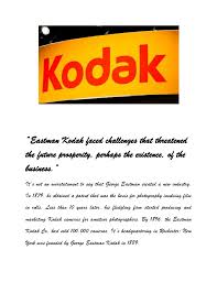 Kodak and Digital Revolution   Digital Imaging   Business cris men  ndez s portfolio