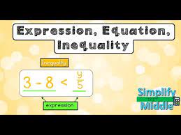Expression Equation And Inequality