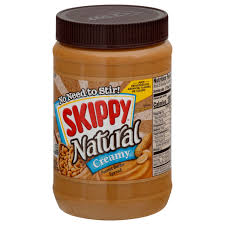 skippy natural creamy peanut er spread